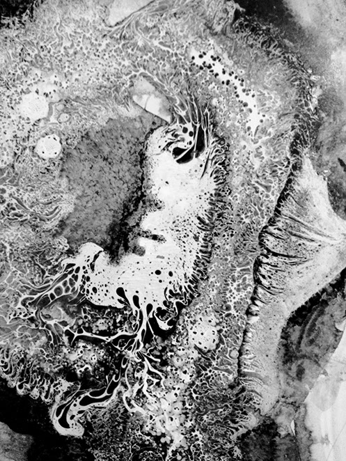 nikiNeuts - tableau contemporain, encre, acylique, huile sur toile - doubleje