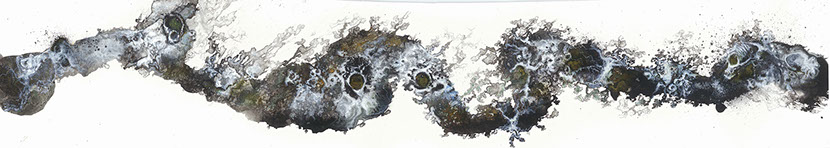 nikiNeuts - tableau contemporain, encre, acylique, huile sur toile - évolution 6336