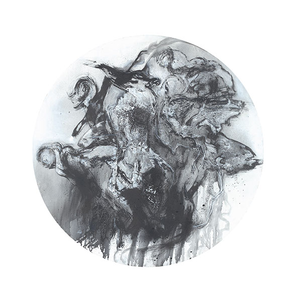 nikiNeuts - tableau contemporain, encre, acylique, huile sur toile - évolution 6336